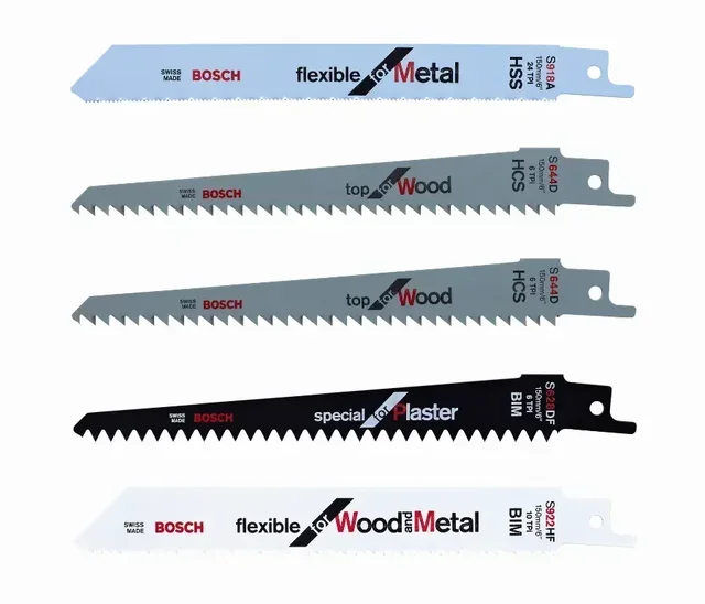 Lames sécateur électrique Bosch Keo - Lot 5 multi-matériaux bois métal plâtre