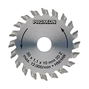 Lame Sega Circolare Carburo PROXXON 28017 Set 6 Taglio Preciso Balsa Policarbonato