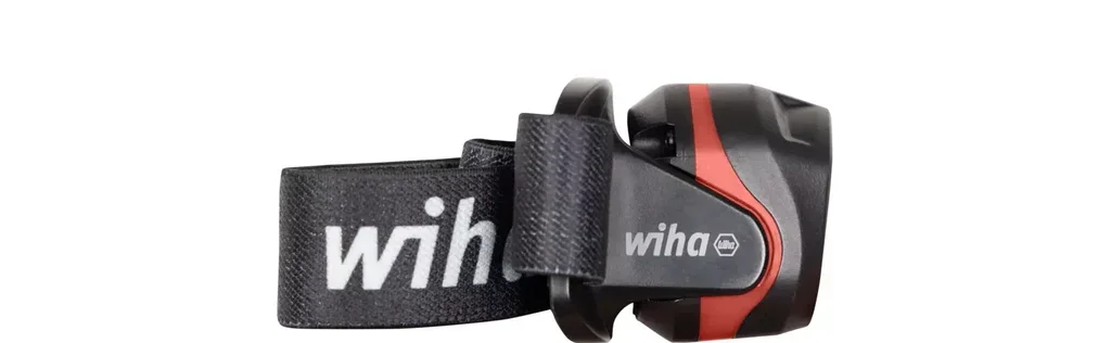 Lampada Frontale LED Wiha 45700 500 Lumen Rilevamento Movimento IPX6 Cantiere