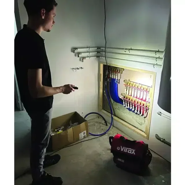 Rechargeable Headlamp VIRAX 262828 150 Lumens LED COB Magnetic 360°