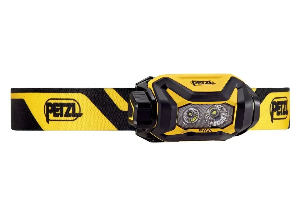 Petzl Pixa 3 LED Stirnlampe - Kopfband + 2 AA Batterien - IP67 Wasserdicht