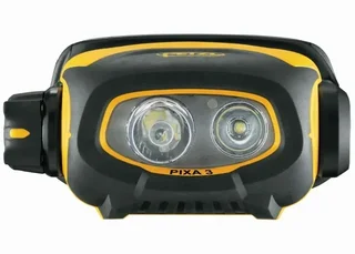 Petzl Pixa 3 LED Stirnlampe - Kopfband + 2 AA Batterien - IP67 Wasserdicht
