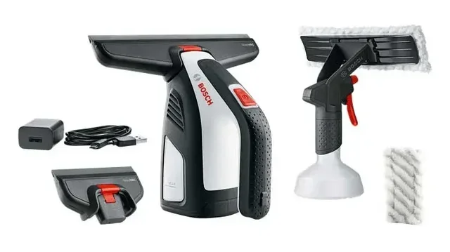 Lave-vitres électrique Bosch GlassVAC sans fil 06008B7000