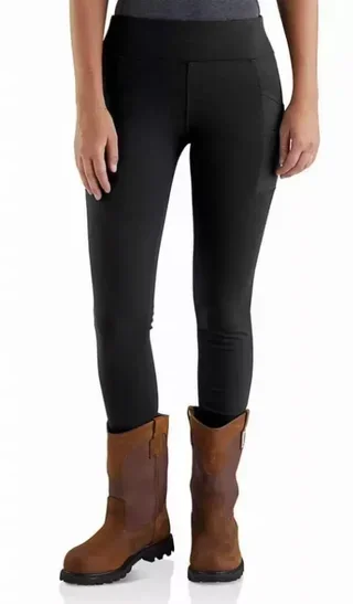 Carhartt 103609 Women's Stretch Durable Mid-Rise Leggings