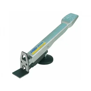 Verstellbarer EP70P Aluminium-Türstopper mit Gummiaufsatz und Fußpedal - Ref. 7000600