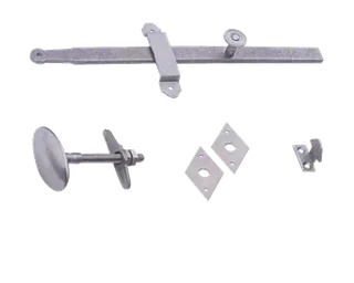 Loquet complet battant 42 mm MERMIER M-400401 pour porte et portail