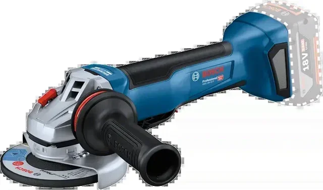 Bosch 18V Tool Set 2 Pieces: GWS 18V-10 P Angle Grinder + GBH 18V-26 Rotary Hammer with 2x 5.5Ah Batteries