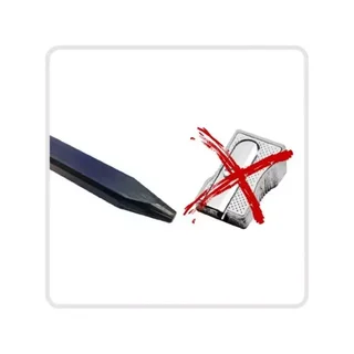 2er Set professionelle Graphitstifte 100% METRICA 51151 16cm Mine