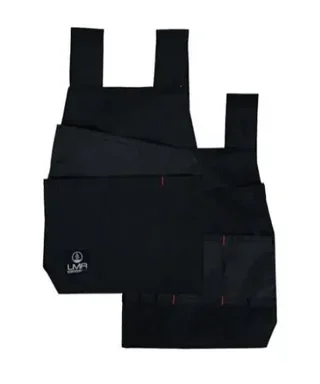 Lot 2 pochettes flottantes noires téléphone avec sangles ceinture et porte-stylo LMA 99149