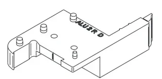 Lot de 5 paires plateformes rénovation ABS Gris RAL9018 BILCOCQ