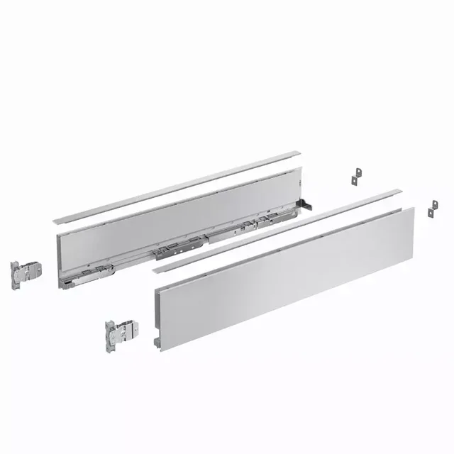 Set de profils Avantech You HETTICH 9255 - Cadres latéraux réglables avec profilés design
