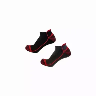 2 Paar Herren-Sneakersocken LMA Poseidon schwarz verstärkt Cordura