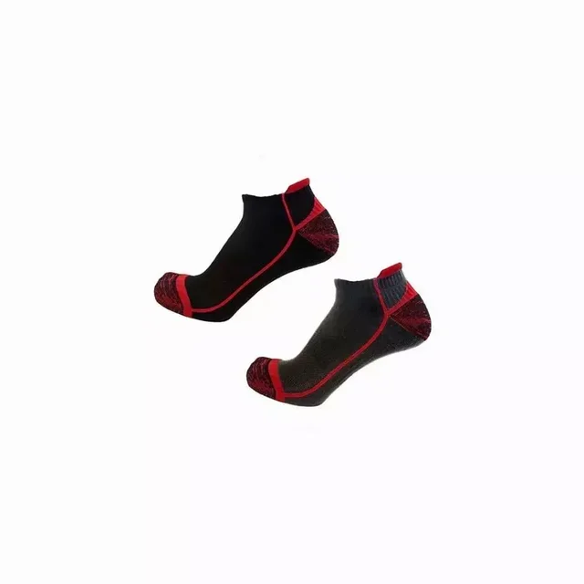 2 Paar Herren-Sneakersocken LMA Poseidon schwarz verstärkt Cordura