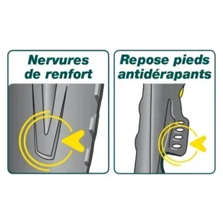 Senlis Novamax Garden Hoe with Apple Wood Handle Leborgne 28cm - Professional Gardening Tool Ref. 312283