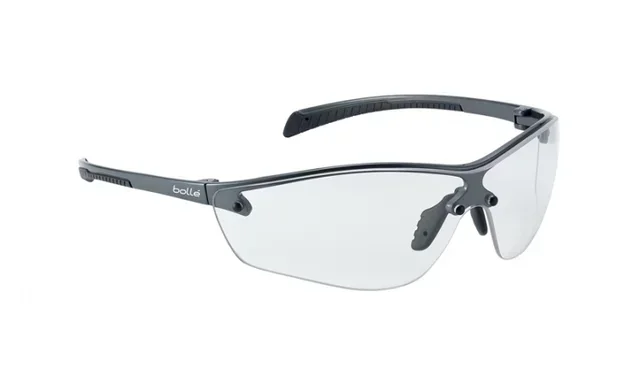 Lunettes de protection Bollé Silium+ ultra-légères verres transparents confort optimal
