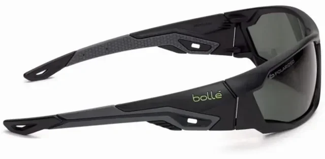 Lunettes de soleil polarisées Mercuro BOLLE bi-matière avec étui microfibre - usage extérieur