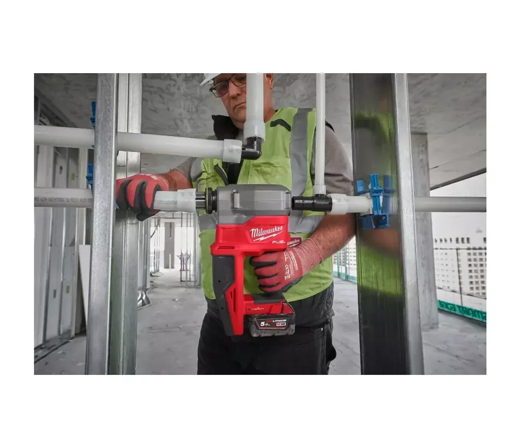 Outil de sertissage Uponor Q&E Milwaukee M18 FUEL 18V 5Ah HD Box