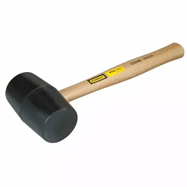 Mazzuolo in gomma STHT1-57100 - Utensile percussione antiscivolo manico hickory