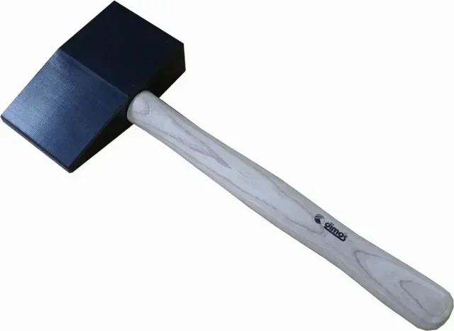 Maillet nylon DIMOS 600g double face plane biseautée couverture réf. 135586
