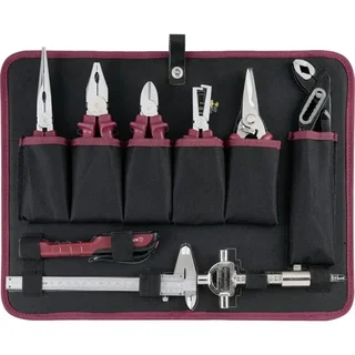 KRAFTWERK 185 Piece Professional Tool Case ABS Aluminium