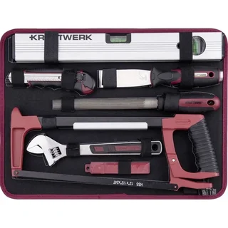 KRAFTWERK 185 Piece Professional Tool Case ABS Aluminium