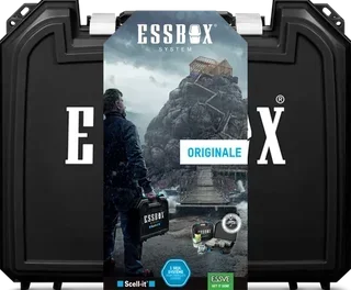 Mallette rangement ESSBOX SCELL-IT professionnelle plots hexagonaux couvercle mousse