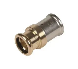 Manchon à sertir multicouche cuivre Ø16x16 mm HENCO - Raccord droit 36P-1616P