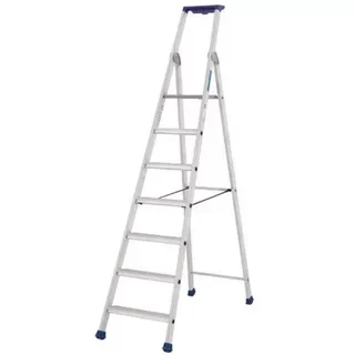 Marchepied aluminium TUBESCA Maxibat 7 marches 2,44m EN 131 NF