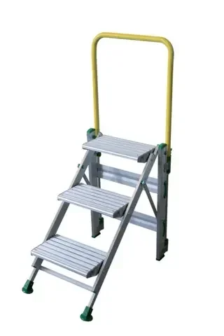 Marchepied ultra-plat FACAL PLIO 3 marches aluminium pliable plateforme 32x46cm