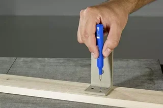 Pennarello LYRA Ink Blu Punta Fine 1mm per Legno Metallo Plastica