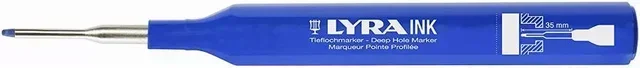 LYRA Ink Blau Feinspitze 1mm Marker für Holz Metall Kunststoff