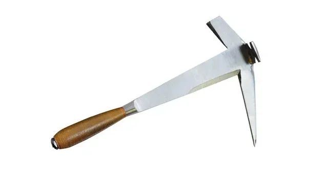 Marteau couvreur JOUANEL MACDF manche cuir panne large professionnel ardoise