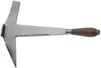 Marteau couvreur JOUANEL MACDF manche cuir panne large professionnel ardoise