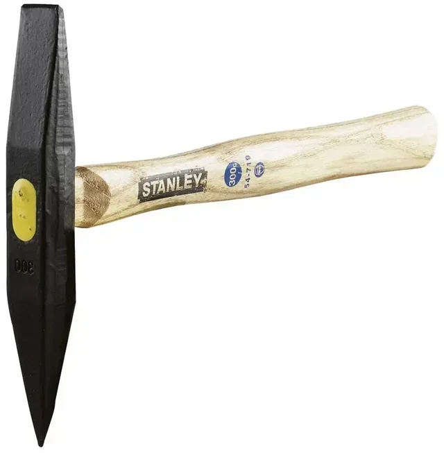 Martello da saldatore STANLEY 240 mm manico in legno testa appuntita
