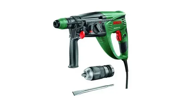 Marteau perforateur Bosch PBH 3000-2 FRE 750W SDS-Plus avec mandrin adaptateur