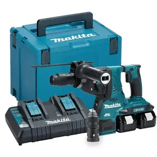 Tassellatore Makita DHR281 SDS-Plus 36V (2x18V) 5.0Ah con valigetta MakPac