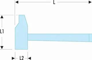 Martello da muratore composito FACOM 200C.60 60 mm manico grafite