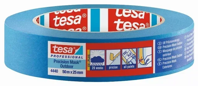 Ruban masquage extérieur TESA 04440 UV 26 semaines précision