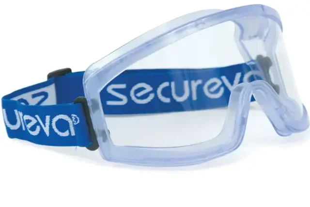 Masque facial PVC SINGER EVA03 écran polycarbonate ventilation directe protection visage