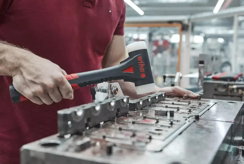 Mazzuolo Nylon Anti-Rimbalzo WIHA 44598 FibreBuzz® per Superfici Delicate