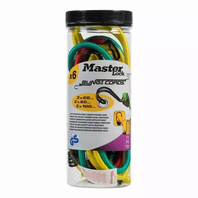 Master Lock Tendeurs Twin Wire 6 câbles sécurité 40kg