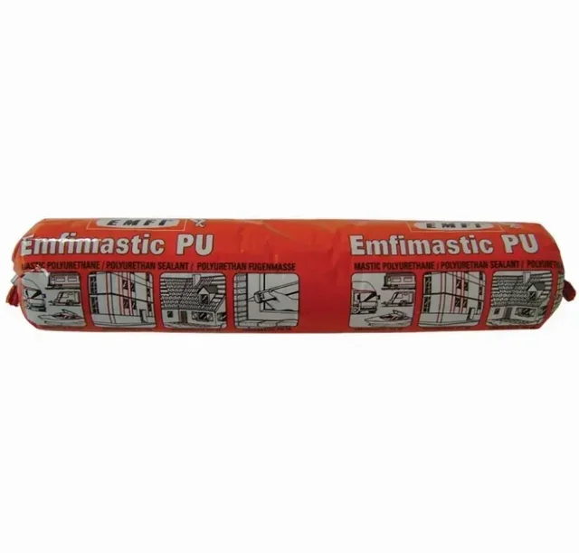 Mastic polyuréthane EMFI PU25 gris 400ml - étanchéité construction