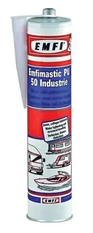Mastic polyuréthane PU50 EMFI Gris 300ml - Joint étanchéité façade