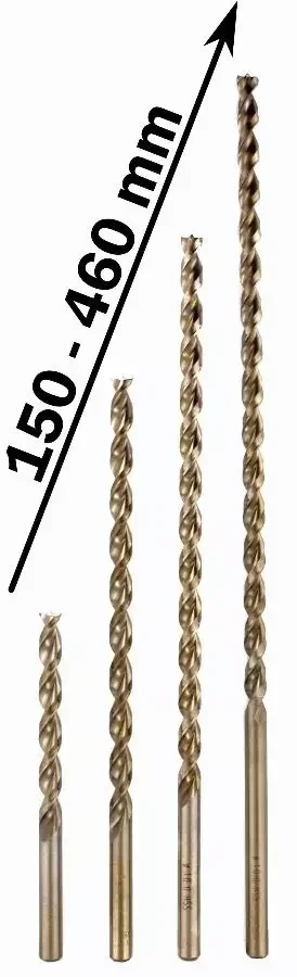 Mèche à bois hélicoïdale HSS-G longue FAMAG 1599 - Double tranchant premium
