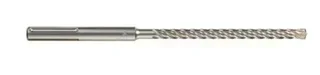 Milwaukee SDS-Max 4-Cutter Drill Bit Reinforced Carbide Tip 32mm Diameter Reinforced Concrete Drilling