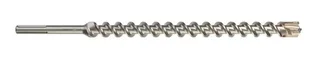 Milwaukee SDS-Max 4-Cutter Drill Bit Reinforced Carbide Tip 32mm Diameter Reinforced Concrete Drilling