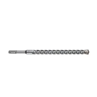 Milwaukee SDS-Max 4-Cutter Drill Bit Reinforced Carbide Tip 32mm Diameter Reinforced Concrete Drilling