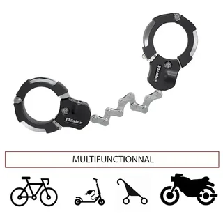 Lucchetto a manette antifurto MASTER LOCK 8290EURDPRO per bicicletta e monopattino