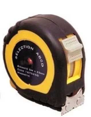 VOLA Professional 5m x 25mm Dual-Material Locking Tape Measure