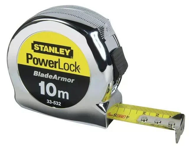 Flessometro professionale Stanley PowerLock 10m Blade Armor